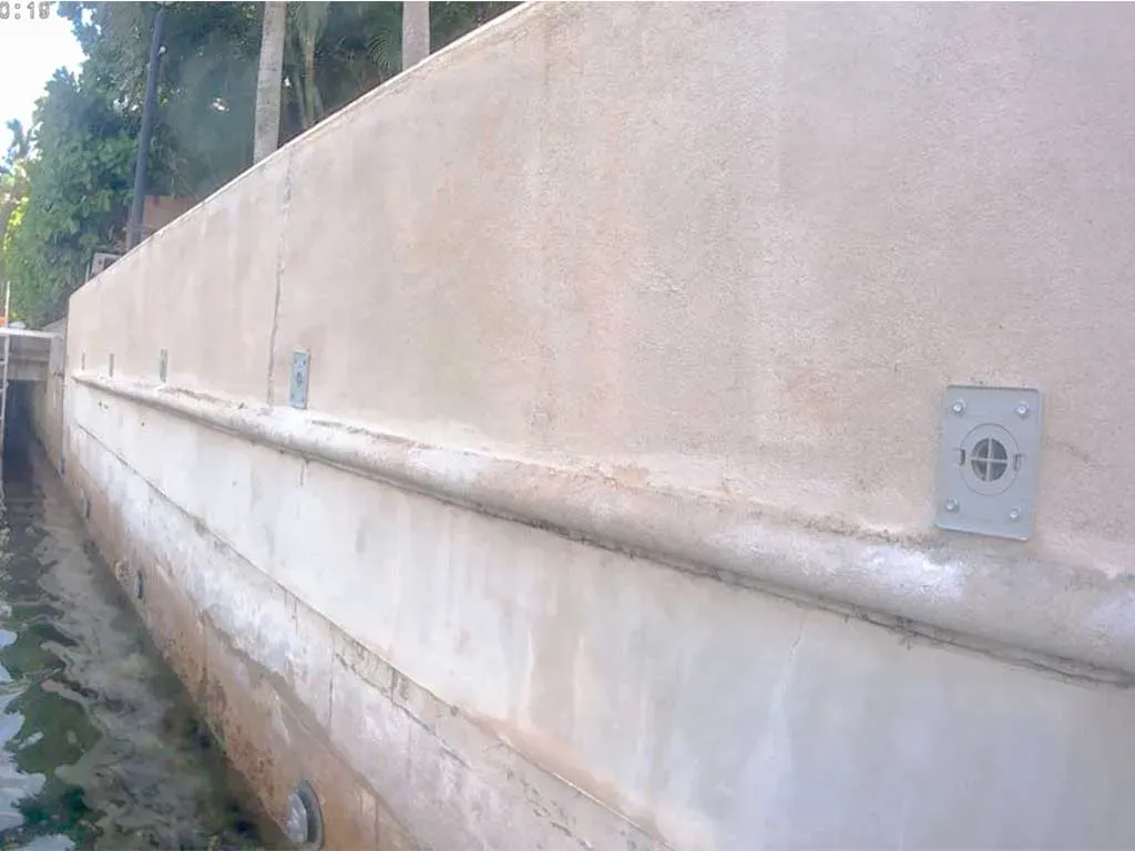 Seawall Jet Filters system