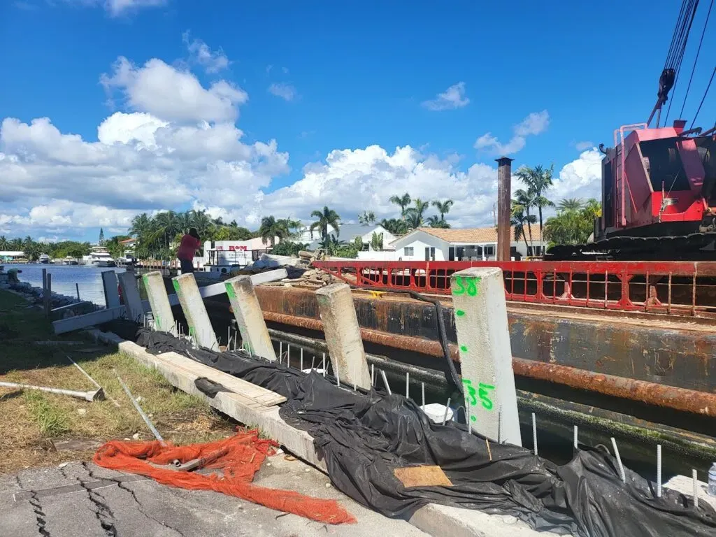 Hurricane damage prevention for Seawall